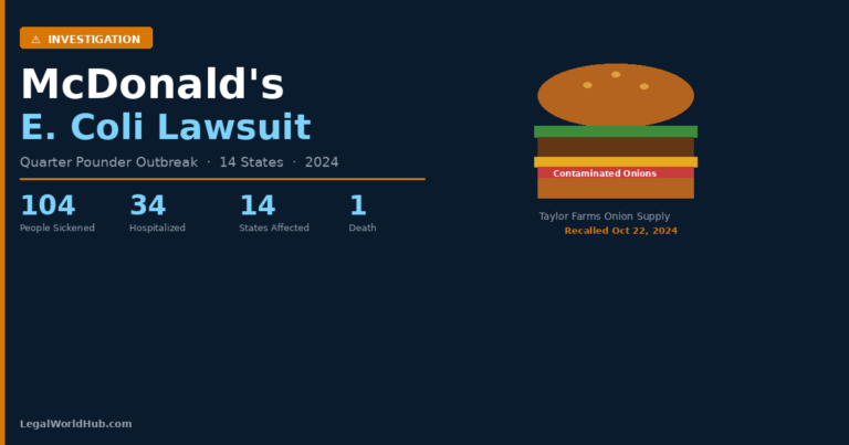 McDonald's E. Coli Lawsuit: What Victims Need to Know in 2026